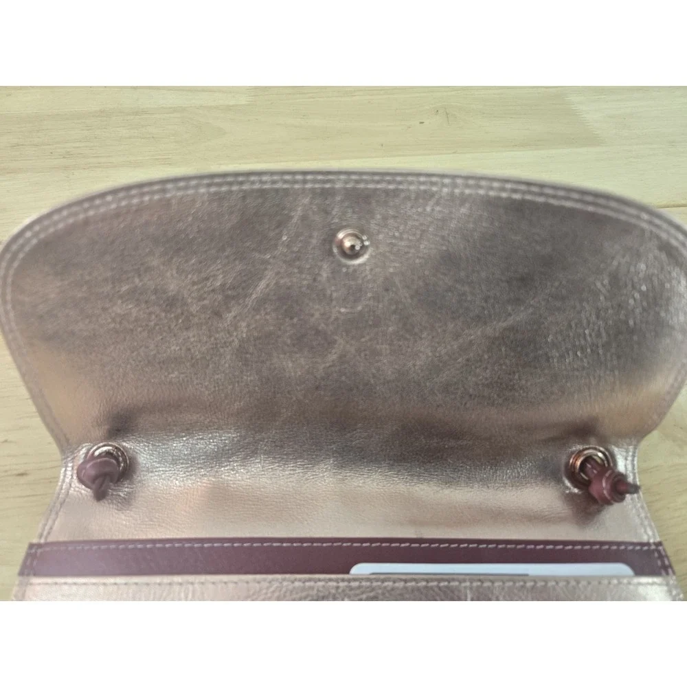 ili New York‎ Leather Clutch Crossbody Bag RFID